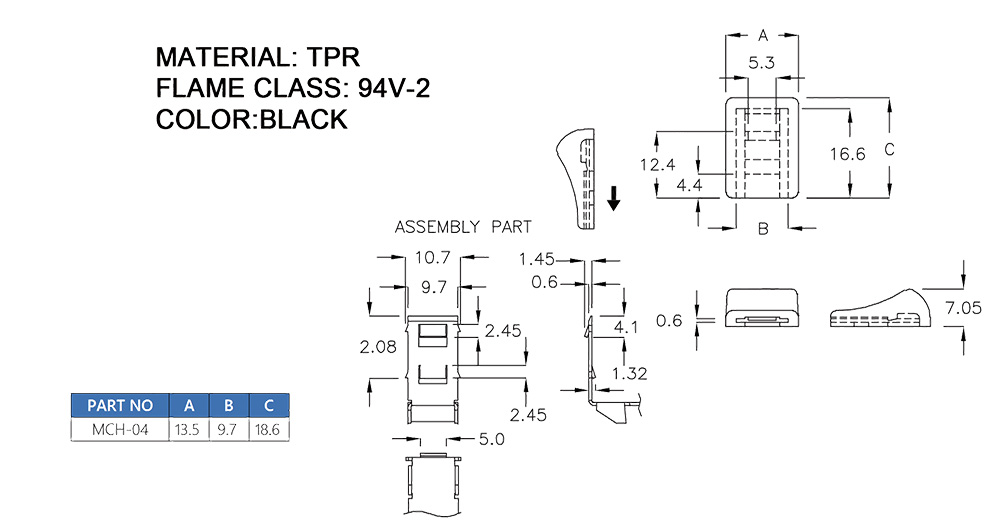 Plastic Handle MCH-04